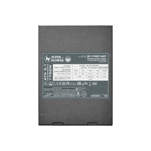 ספק כוח SUPER FLOWER LEADEX 1700W ATX3.1 TITANIUM