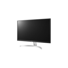 Монитор LG 27" 4K UHD IPS 60Hz — Белый/Серебро