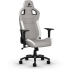 Gaming Chair Gray-White Fabric CORSAIR T3 RUSH