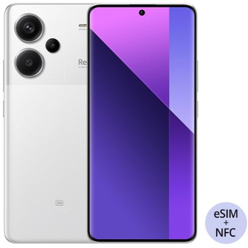 Xiaomi Redmi Note 13 Pro+ 5G 12GB+512GB Cell Phone (White)