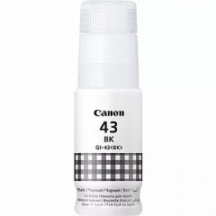 Оригинальный флакон чёрных чернил Canon GI-43 BK для принтеров Canon PIXMA G540 и G640