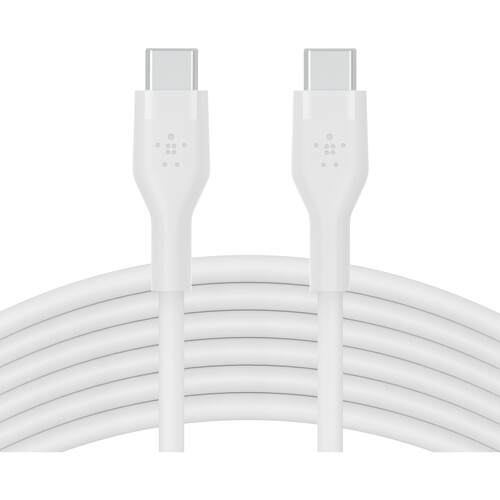 Кабель Belkin BoostCharge Flex – USB-C на USB-C 2.0 3 метра (белый)