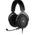 אוזניות גיימינג סטריאו שחורות Corsair HS50 PRO Stereo Gaming Headset Carbon