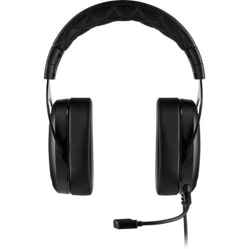 אוזניות גיימינג סטריאו שחורות Corsair HS50 PRO Stereo Gaming Headset Carbon