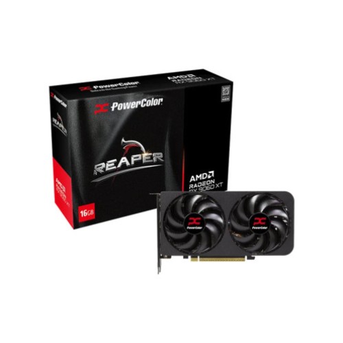 Видеокарта POWERCOLOR REAPER RX 9060 XT 16 ГБ GDDR6