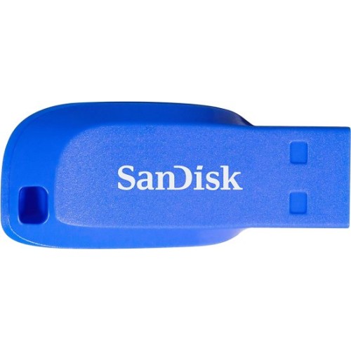 SanDisk Cruzer Blade USB портативная память с емкостью 16ГБ — синего цвета