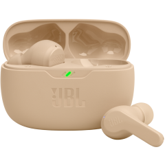 אוזניות אלחוטיות JBL TW Wave Beam – בז'