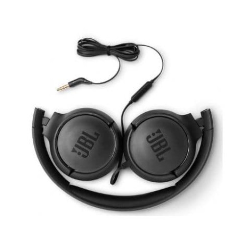 אוזניות קשת JBL Tune 500 בצבע שחור