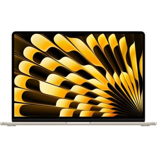 מחשב נייד Apple MacBook Air 15 M4 10-Core GPU 16GB 256GB – Starlight (2025) עברית/אנגלית