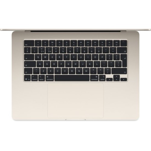 מחשב נייד Apple MacBook Air 15 M4 10-Core GPU 16GB 256GB – Starlight (2025) עברית/אנגלית