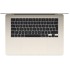 מחשב נייד Apple MacBook Air 15 M4 10-Core GPU 16GB 256GB – Starlight (2025) עברית/אנגלית