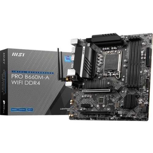 לוח אם micro ATX MSI PRO B660M-A DDR4