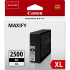 מחסנית דיו שחורה מקורית Canon PGI-2500XL BK בתפוקה גבוהה למדפסות Canon MAXIFY