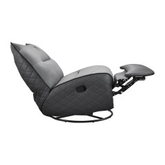 כורסת גיימינג ריקליינר COUGAR Overlord Neo Trimotion עם הדום רגליים מוארך והטיה עד 160° – אפור