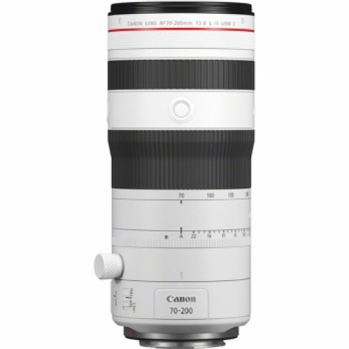 עדשת Canon RF 70-200mm F2.8 L IS USM Z למצלמות עם תושבת Canon RF — לבן