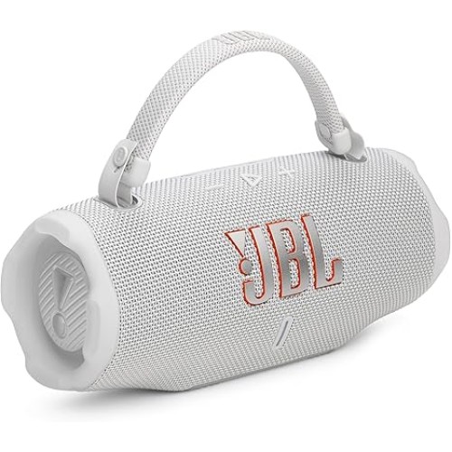 JBL Charge 6 Portable Speaker – White