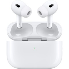 אוזניות אלחוטיות Apple AirPods Pro 2 - כולל מארז טעינה אלחוטית MagSafe ו-USB-C