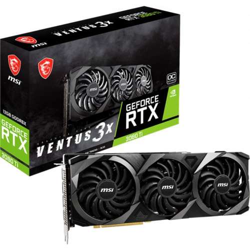 Gaming Graphics Card MSI GeForce RTX 3080 VENTUS 3X PLUS 12G.