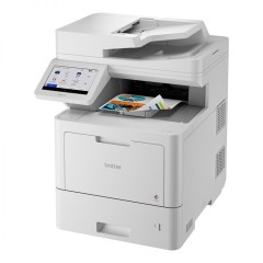 Brother MFC-L9670CDN Color Laser Multifunction Printer with Scanner, Copier and Fax — White