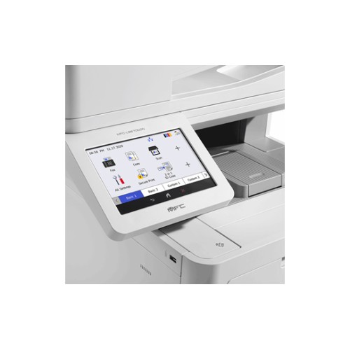 Brother MFC-L9670CDN Color Laser Multifunction Printer with Scanner, Copier and Fax — White