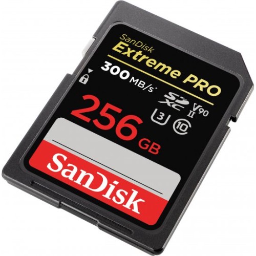 כרטיס זיכרון SanDisk Extreme PRO SDXC בנפח 256GB