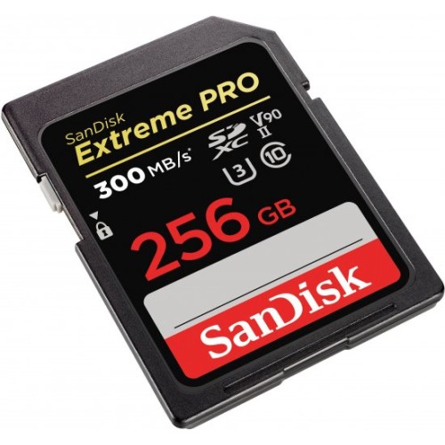 כרטיס זיכרון SanDisk Extreme PRO SDXC בנפח 256GB