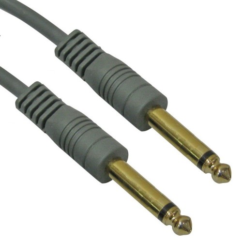 Cable 6.35 Mono - 6.35 Mono Single 3m TopX