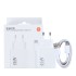45W USB-A Charger (EU) + USB-A to Type-C Cable — White