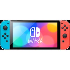 Консоль Nintendo Switch OLED 64GB (красная/синяя)
