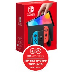 Nintendo Switch OLED Console 64GB (red/blue)