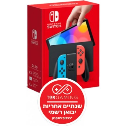 Nintendo Switch OLED Console 64GB (red/blue)