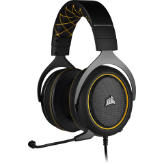 Игровые наушники Corsair HS60 PRO SURROUND — желтые