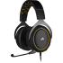 אוזניות גיימינג צהובות Corsair HS60 PRO SURROUND Gaming Headset – Yellow