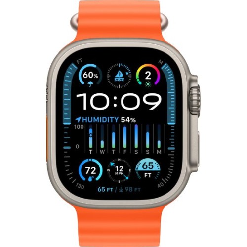 שעון חכם Apple Watch Ultra 2 49mm GPS + Cellular עם רצועה Orange Ocean Band