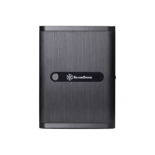 מארז SilverStone DS380 8-Bay Mini ITX NAS בצבע שחור
