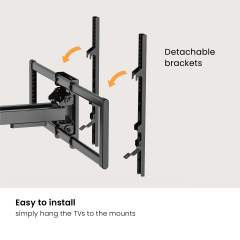 Full-Motion TV Wall Mount