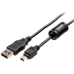 כבל USB2.0 – מיני USB B +פריט 1 מטר