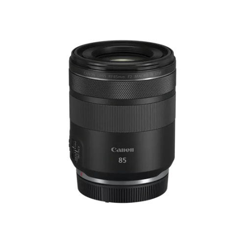 עדשת Canon RF 85mm F2 Macro IS STM למצלמות עם תושבת Canon RF — שחור