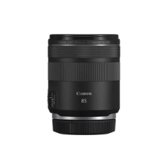 עדשת Canon RF 85mm F2 Macro IS STM למצלמות עם תושבת Canon RF — שחור