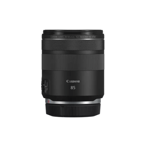 עדשת Canon RF 85mm F2 Macro IS STM למצלמות עם תושבת Canon RF — שחור