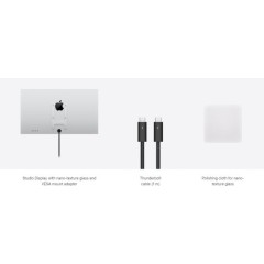 Apple Studio Display 27" 5K with Nano-Texture Glass and VESA Mount for Installation