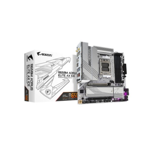 GIGABYTE B650M AORUS ELITE AX ICE Motherboard