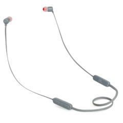 JBL Bluetooth headphones Tune 110BT in gray color.