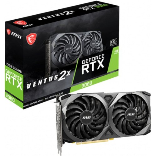 Graphics Card for Computer MSI GeForce RTX 3060 VENTUS 2X 12G OC