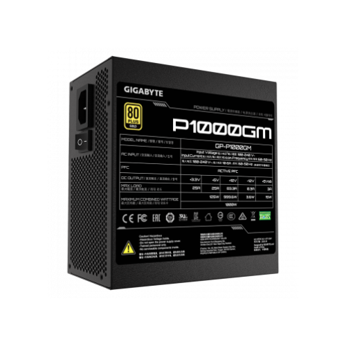 Power Supply GIGABYTE PSU 1000W PFC GOLD 80+ MODULAR