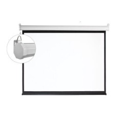 מסך הקרנה חשמלי בגודל ‎2.00×1.50‎ מטר