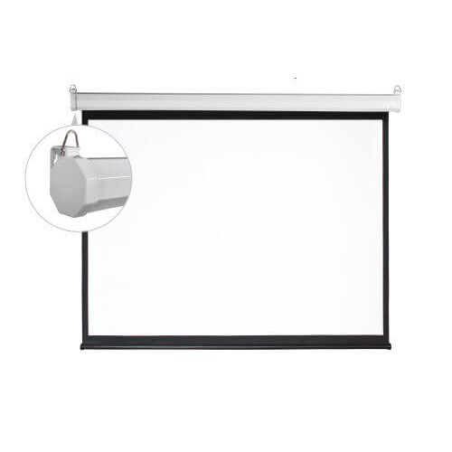 מסך הקרנה חשמלי בגודל 2.00×1.50 מטר