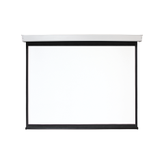 מסך הקרנה חשמלי בגודל ‎2.00×1.50‎ מטר