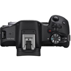 מצלמה דיגיטלית ללא מראה Canon EOS R50 (גוף בלבד) — שחור
