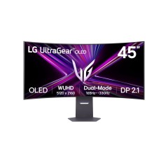 מסך גיימינג LG UltraGear ‏44.5" ‏OLED עם מצב כפול ורזולוציית ‏5K2K
